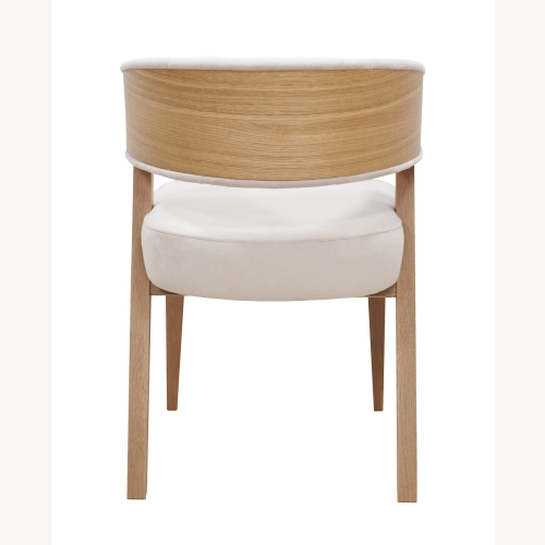 PRODUCENT Krzesło Drewno Lite Dębowe KR-206 Tkanina